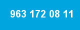 963 172 08 11 963 172 08 11
